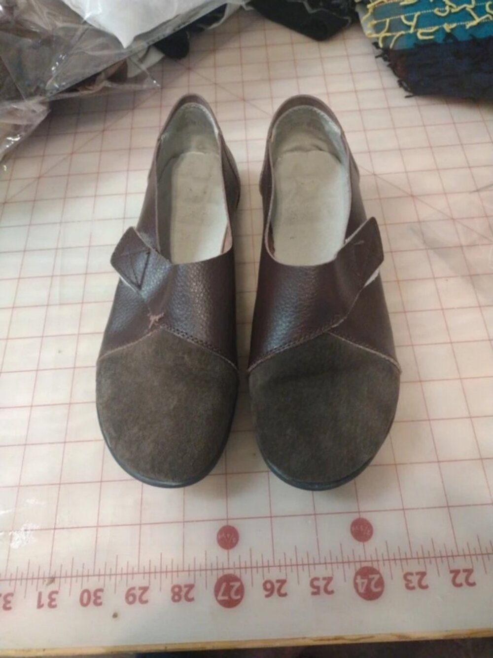 Leather shoes